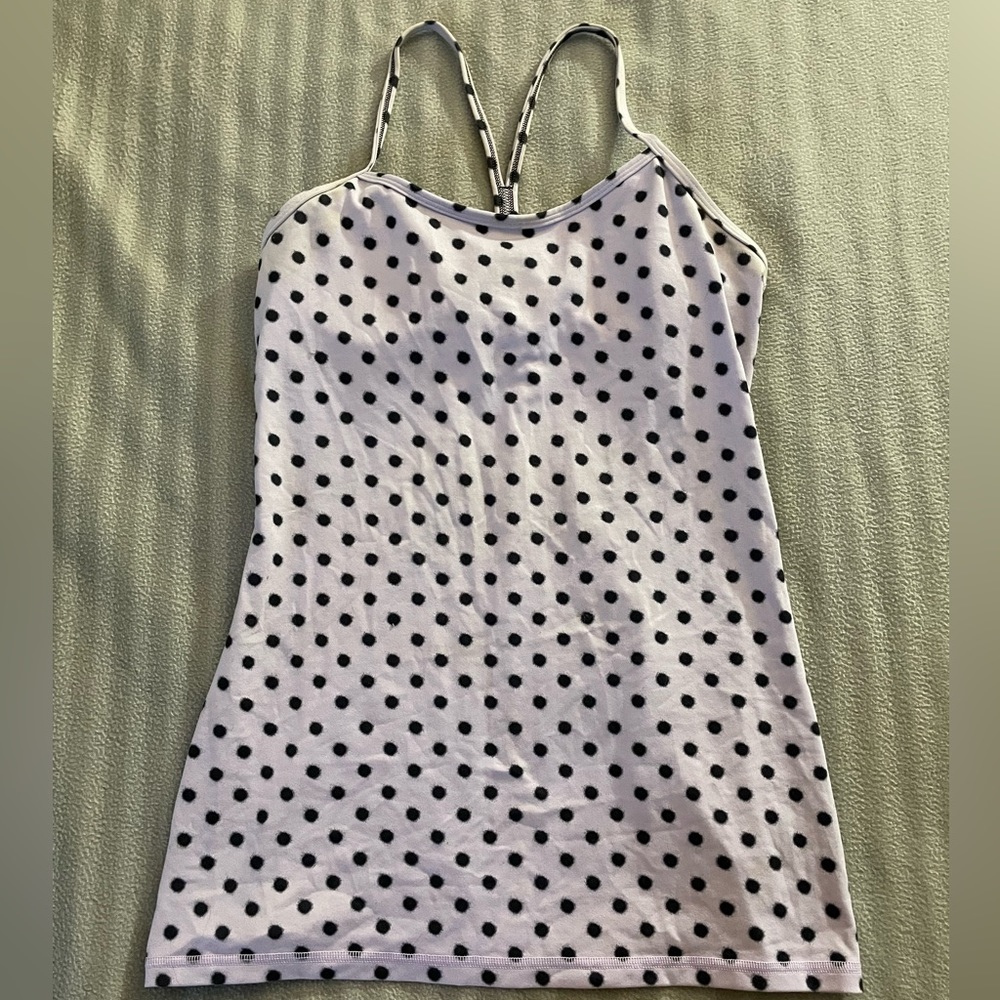 Lavender y flow Lululemon athletica top